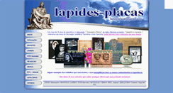 Desktop Screenshot of lapides-placas.com